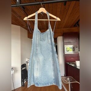 Mini jean dress - extra small